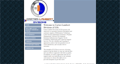 Desktop Screenshot of carterlambert.com
